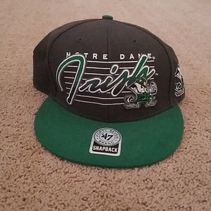 Notre Dame fighting irish snapback hat